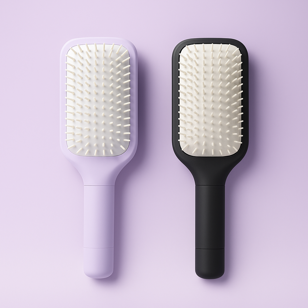 Self-Cleaning Hair Brush  One Twist to a Fresh, Tangle-Free Brush