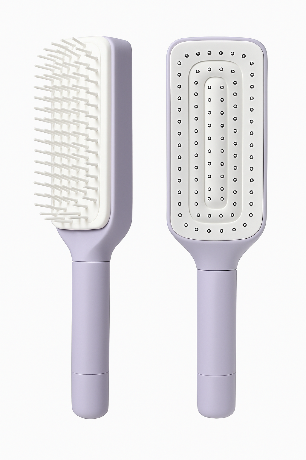 Self-Cleaning Hair Brush  One Twist to a Fresh, Tangle-Free Brush